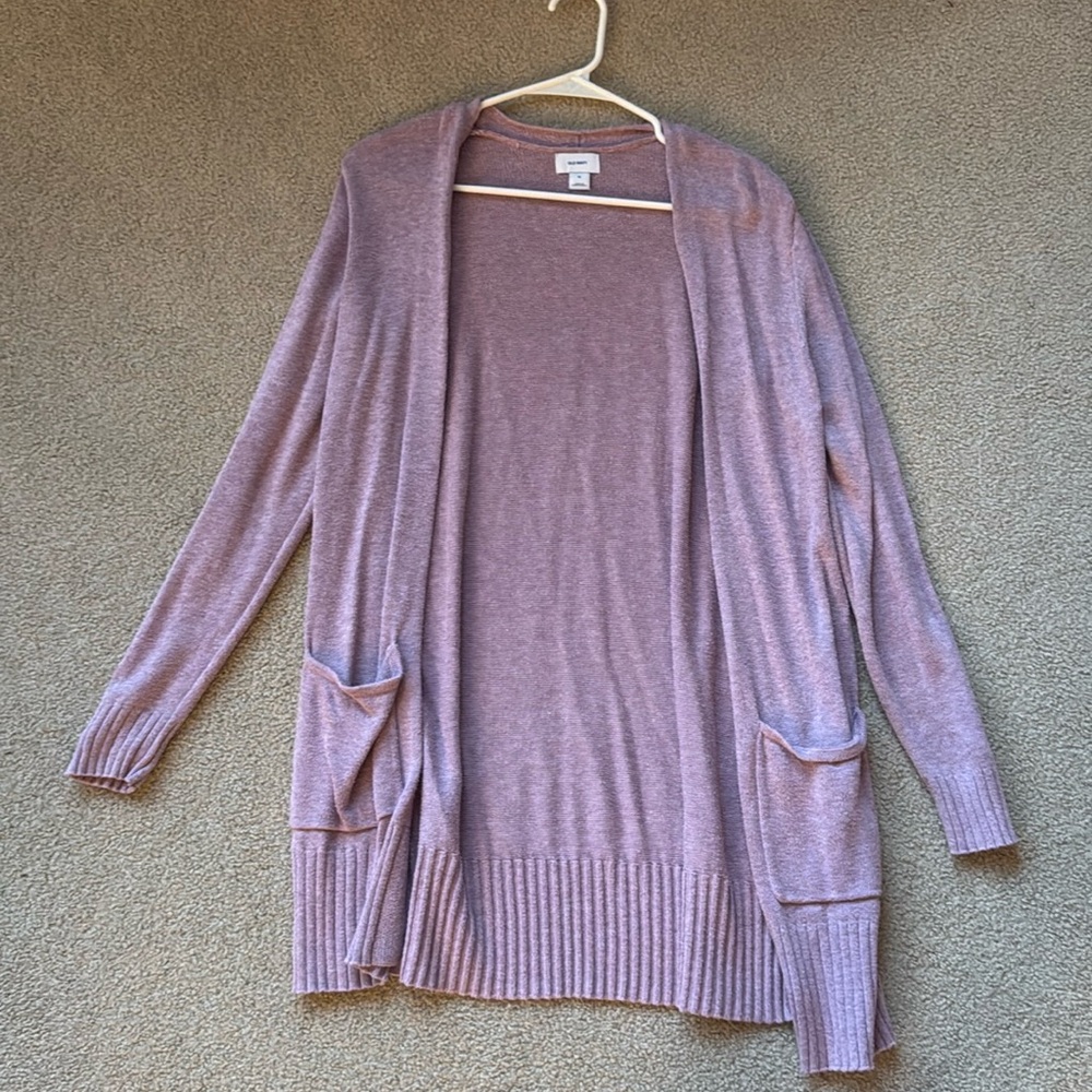 Old navy lavender cardigan